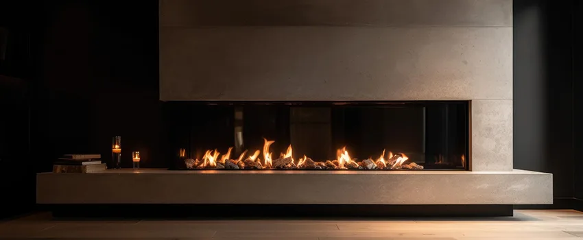 Gas Fireplace Ember Bed Design Services in Salina, Kansas