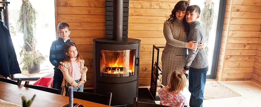 Morso Cast Iron Fireplace Insert Installation in Salina, Kansas