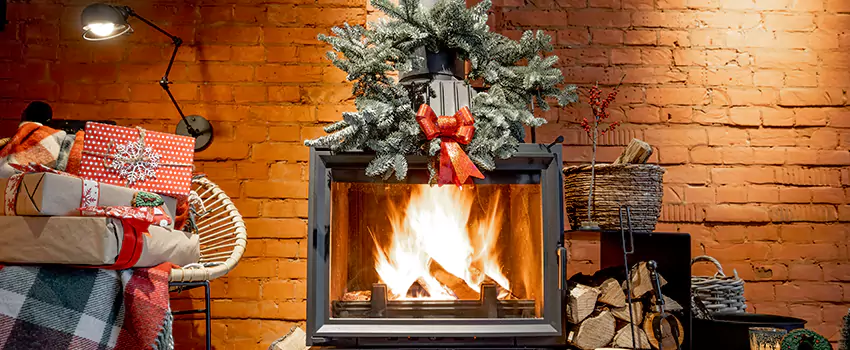 Travis Industries Linear Gas Fireplace Installation in Salina, Kansas