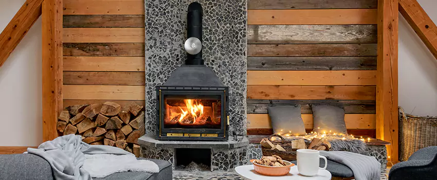 Thelin Hearth Products Direct Vent Gas Stove Fireplace Inspection in Salina, Kansas